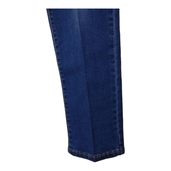 M.SOCIETY SLIM FIT JEAN INDIGO Size 32 x 30 Pressed Stretched Skinny - Picture 10 of 13